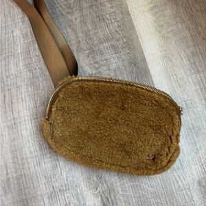 Lululemon Brown Sherpa Crossbody Bag